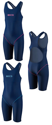 BECO Mädchen Kinder Maxpower Suit Badeanzug Schwimmanzug Einteiler Größe 128-176