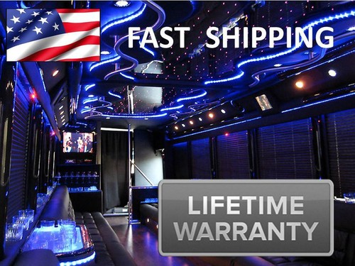 LED Limousine Limo Bus LIGHTS -- Replacement Lighting NO COLOR WHEEL NEEDED - Picture 8 of 10