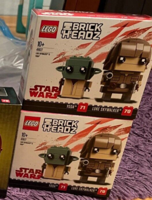 LEGO BRICKHEADZ: Luke Skywalker und Yoda (41627)