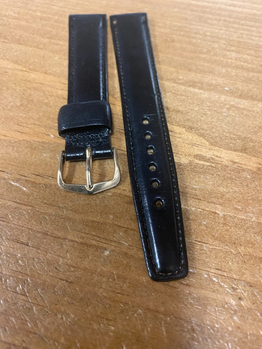 Bulova leather watch bands sale