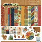 Campfire Camping Photo Play Scrapbooking Collection Pack 12"X12" CL2513 New