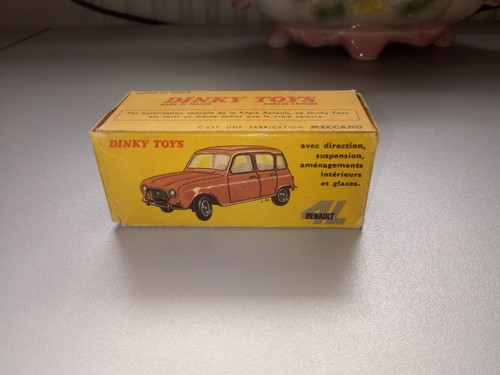 Dinky Toys 518 - Boîte D'origine Renault 4L, Fabrication Française Meccano, Collection