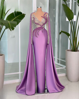 green emerald velvet dress 3-D Flower Embroidery Chiffon A-line Long Dress Sheer Short Sleeves  GLGL3352 main image 1