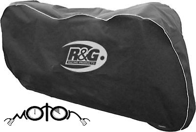 R&G Motorcycle Bike Scooter Indoor Breathable Soft Dust Cover Black
