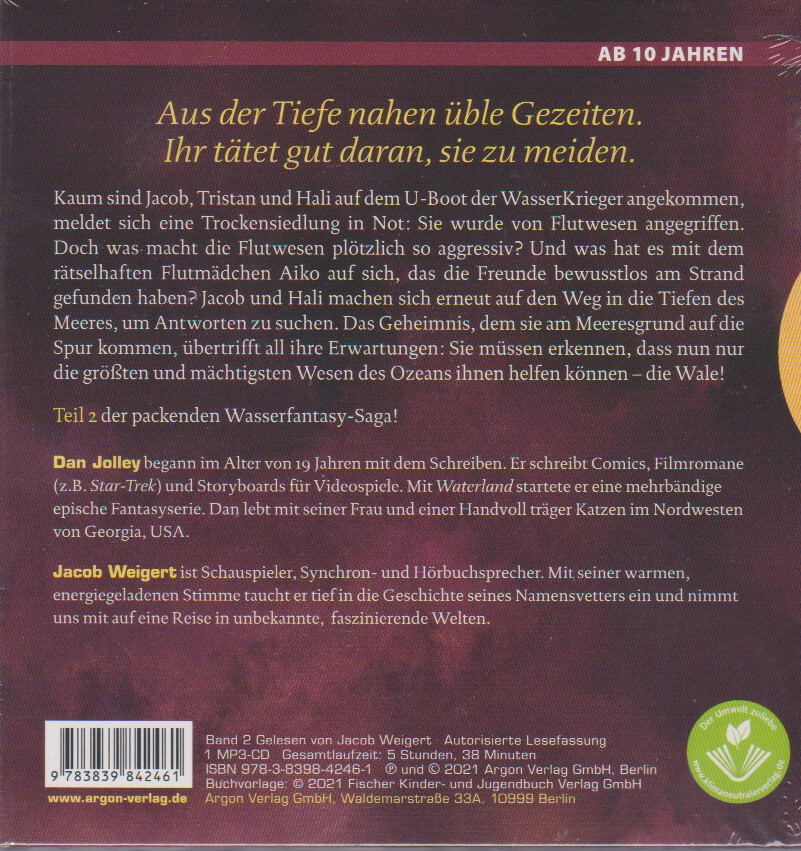 Thumbnail - Dan Jolley Waterland Hörbuch Mp3 Bn 01012