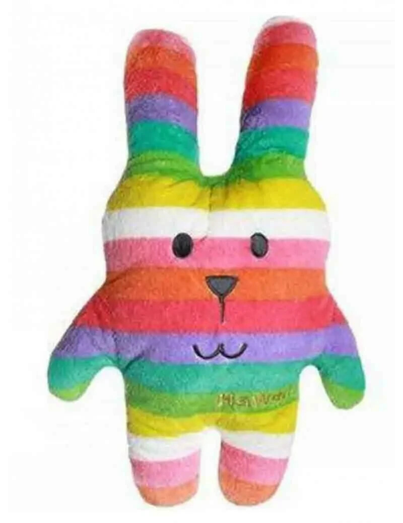 Peluche lapin Hawai Craftholic, coussin de sieste 40cm pour voyage et berceau