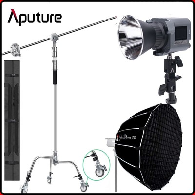 Amaran COB 60D-S Led Video Studio Light 2700-6500K+ Light Dome SE+ C Stand