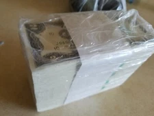 1 pack, $200 FV from Fed Brick Consecutive 2013 Two Dollar Bills (J) Kansas City