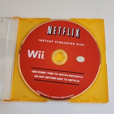 Netflix Streaming Disc Install Nintendo Wii Disc Only