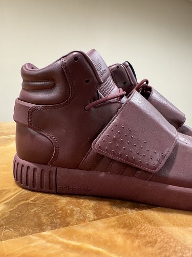 Adidas Mens Tubular Invader BW0873 Purple Casual Shoes Sneakers Size 9.5 - Picture 3 of 11