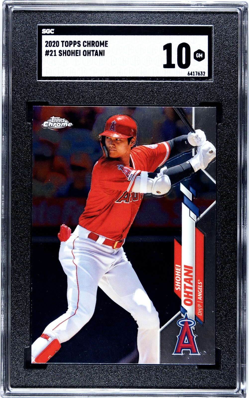 2020 Topps Chrome Shohei Ohtani Angels #21  🚀😳💥 SGC Graded 10