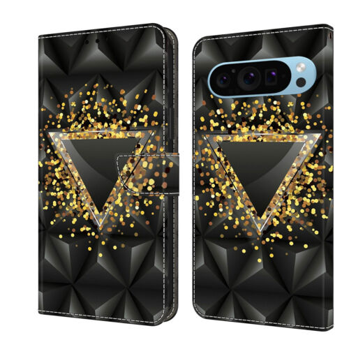 Flip Printed Wallet Phone Case for Google Pixel 6 7 8 9 Pro XL 4A 5A 6A 7A 8A 9A - Picture 28 of 28