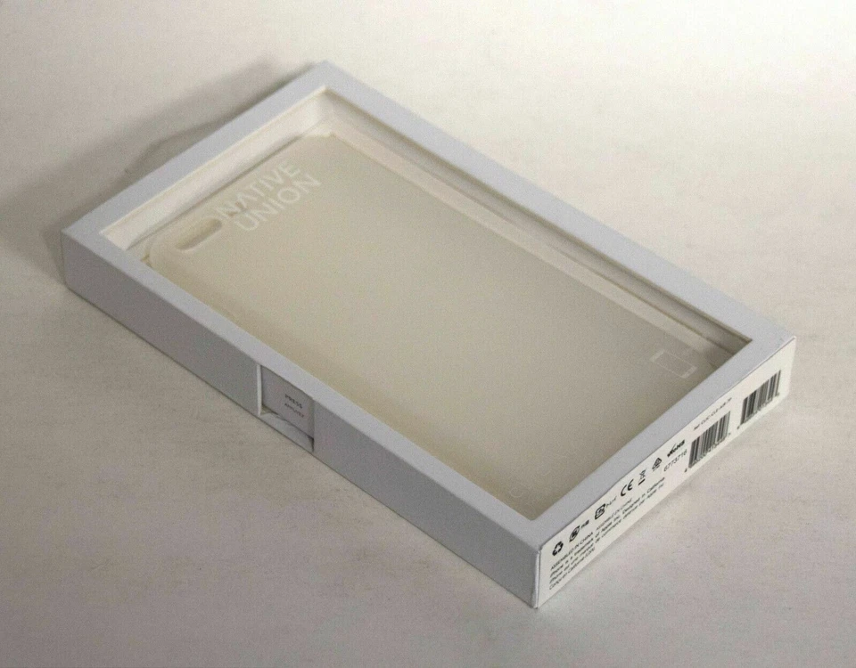 NEW Native Union CLIC Air Case for iPhone 8+ 7 PLUS Clear semi-transparent cover - Image 2 of 3