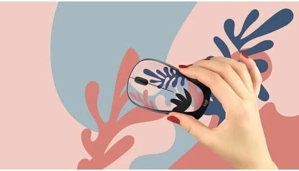 Logitech M317c Compact Wireless Mouse - Coral Reef - Image 4 of 4