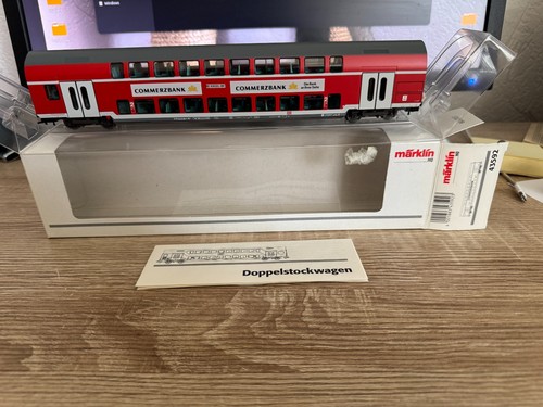 Märklin 43592 Doppelstockwagen 2 Klasse der DB Neuwertiger Zustand in OVP | Zustand: Gebraucht