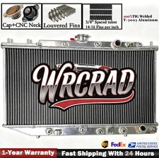 Aluminum Radiator Fits 1988-1991 1999 Honda Crxcivic Ec Ed Ee Ef D16 1.5l Mtat Aluminum Radiator Fits 1988-1991 1999 Honda Crxcivic Ec Ed Ee Ef D16 1.5l Mtat