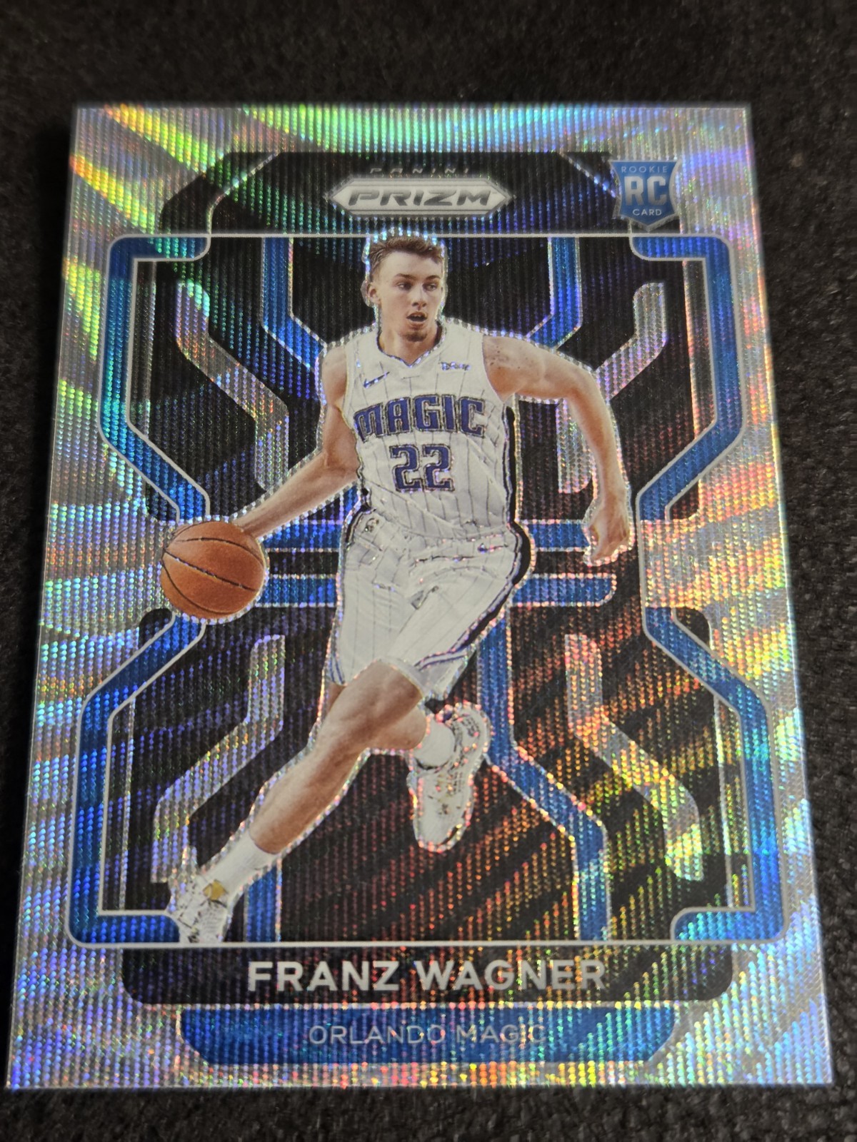 2021-22 Panini Prizm - Franz Wagner #310 Silver Wave Prizm Rookie