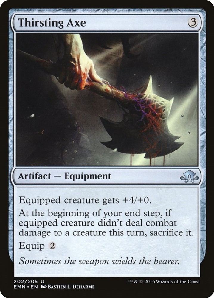 Thirsting Axe [EMN - 202] Lightly Played