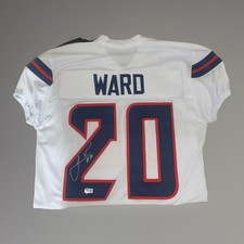 Brand New #20 Jimmie Ward Autographed  Texans Jersey
