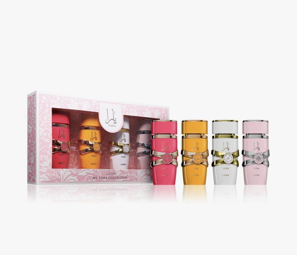 Coffret My Yara Collection 4 flacons 25ml pour changer de parfum selon l'envie
