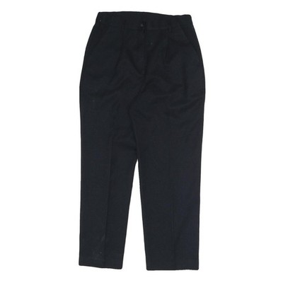 SAG HARBOR Damen Baumwollmischung Schwarze Reguläre Passform Gerade Hose W38 L30