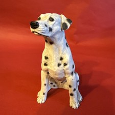 Vintage Castagna Dalmation Dog Figurine 5  1988 Made in Italy Original Sticker