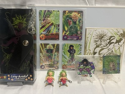 Dragon Ball Heroes Broly Set Cards Shikishi Acrylic Keychain UDM Wallet Lot