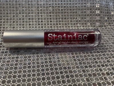 NEU The Balm STAINIAC Hauch von Tönung für Lippen Wangen XMAS RED Beauty Queen 1,7ml 