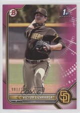 2022 Bowman Prospects Fuchsia Border 81/299 Victor Lizarraga #BP-127 1f74