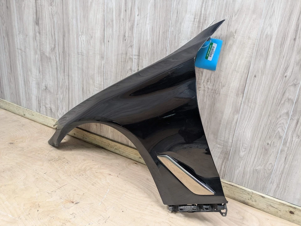 *NOTE* OEM BMW G30 530 540 M550 Front Left Driver Side Fender Panel Black 475 Foto 3 de 4