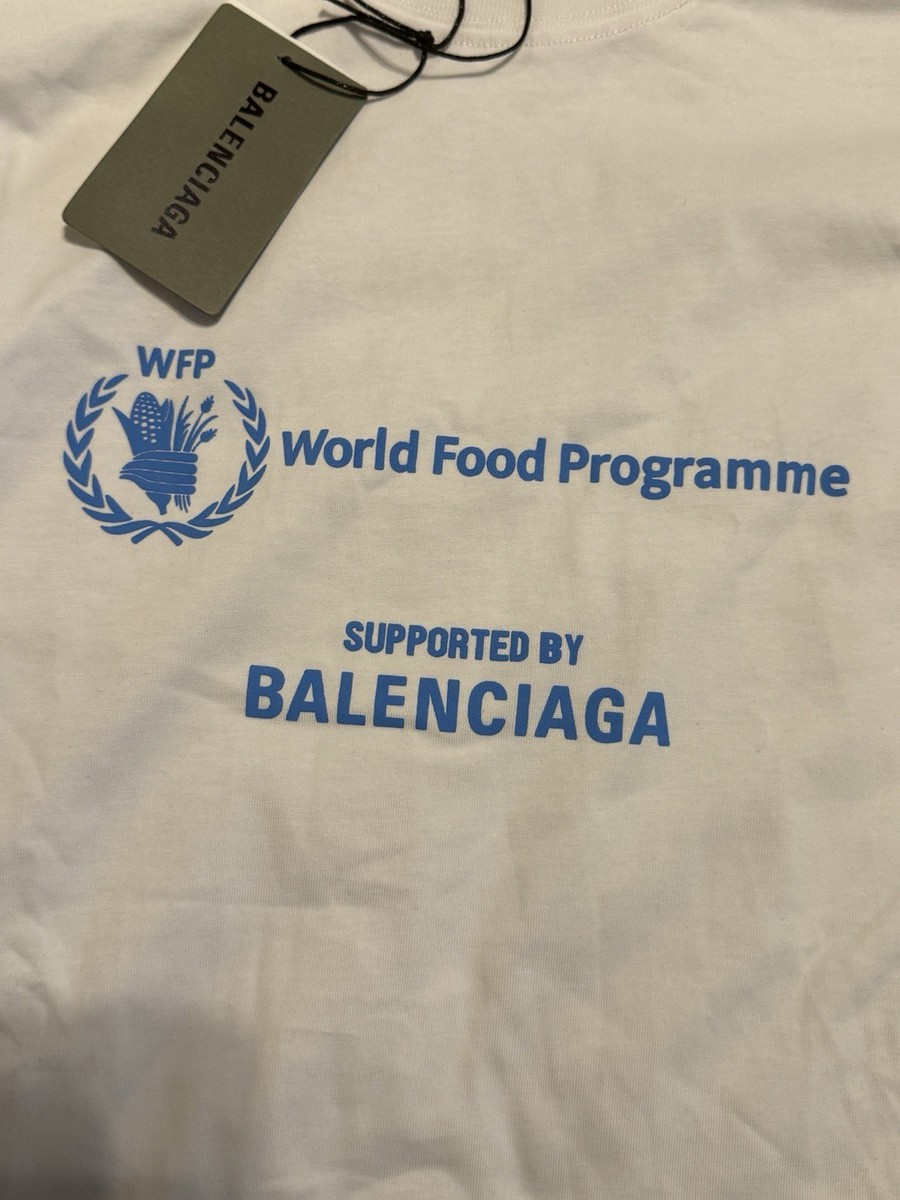 Balenciaga World Food Programme Long Sleeve - Size L | eBay