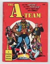 1984 MARVEL THE A-TEAM #1, #2 & #3 1ST APP OF A-TEAM RARE KEY GRAIL AUSTRALIA