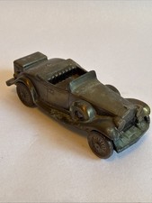 Vintage Banthrico Chicago Diecast 1930 Cadillac Convertible Model Car Coin Bank