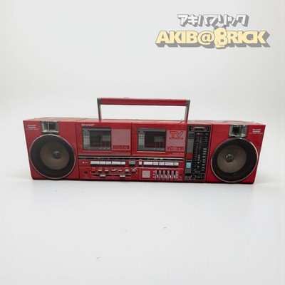 SHARP QT-88 Mk II ラジカセ　昭和レトロ SHARP QT-88 MKII Vintage Boombox Portable Cassette Player Radio
