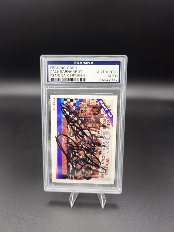 1994 Maxx Racing Dale Earnhardt Sr. #219 Autographed Dover PSA/DNA Authenticated