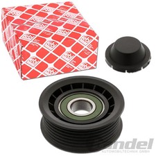 FEBI FÜHRUNGSROLLE UMLENKROLLE KEILRIPPENRIEMEN passend für AUDI VW MERCEDES