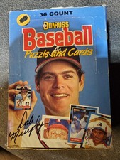 1988 Donruss Baseball Wax Box 36 Factory Sealed Packs