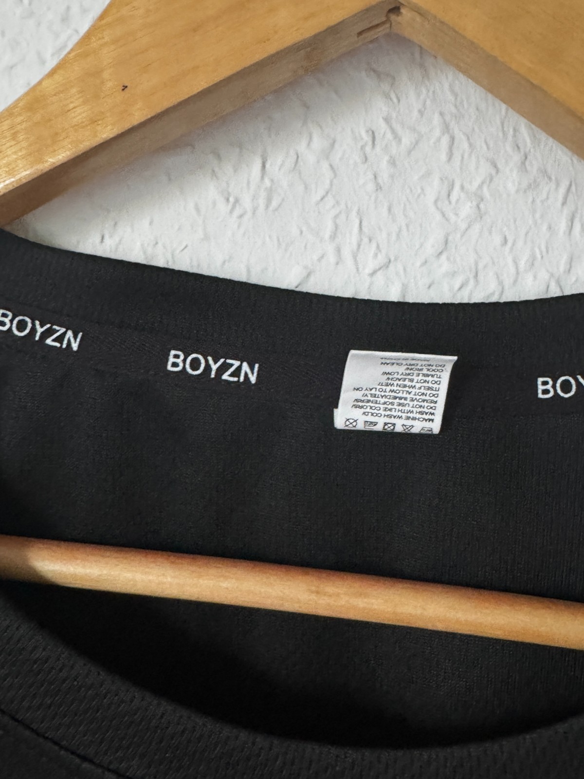 BOYZN Men’s Black Performance T-Shirt image 2