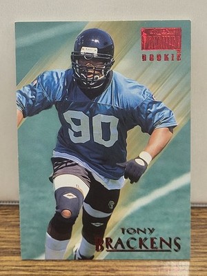 1996 Skybox Premium Tony Brackens Rookie Red Rubies