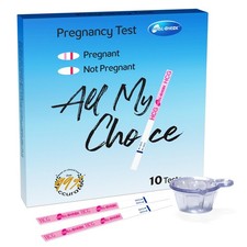 10 Count Pregnancy Tests with Cups, Bulk Pregnancy Test Strips for Detection ...