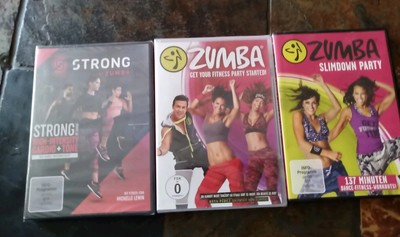 Zumba Starter DVDs 3 Stück Original 