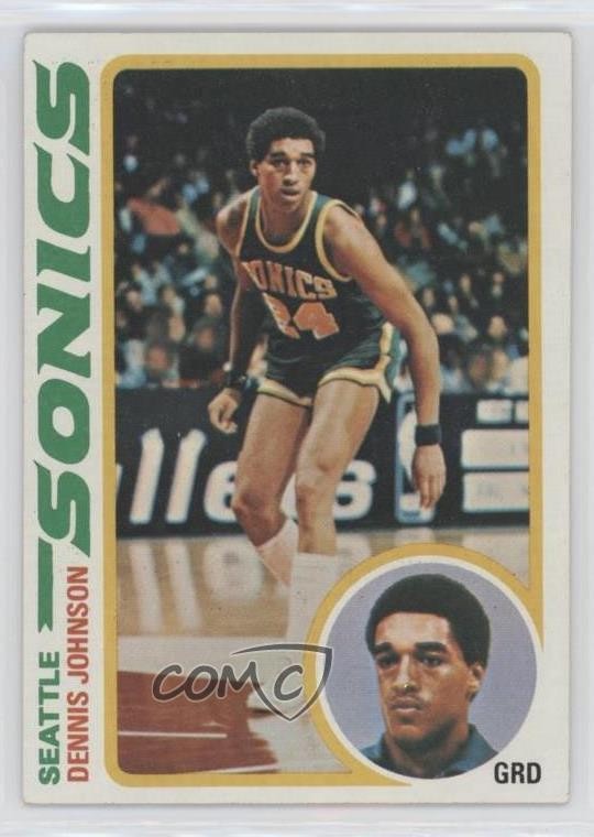 1978-79 Topps Dennis Johnson #78 HOF 2v5