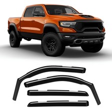 in-Channel Rain Guards Compatible with RAM 1500 2019-2025, Durable Side Windo...