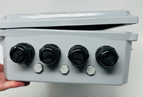 Zewnętrzny wytrzymały zarządzany gigabitowy przełącznik PoE IP68 4-portowy, LinkPower LPS3400ATMP-T1 - Zdjęcie 7 z 9