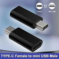 USB C Type-C Female to Mini USB Male Charge Data Sync Adapter Converter OTG