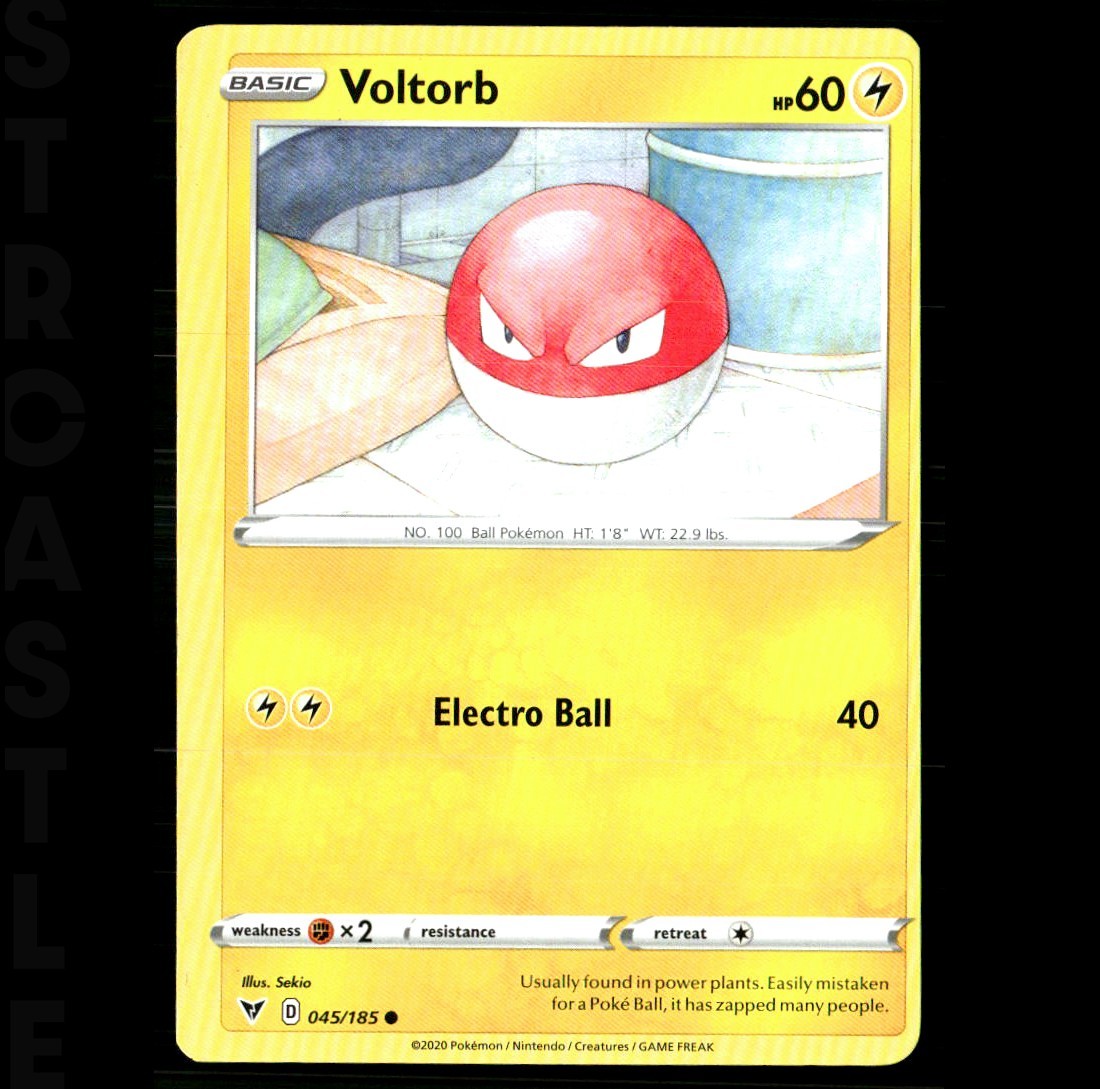 Pokémon TCG Pokémon Voltorb Voltorb Common Regular
