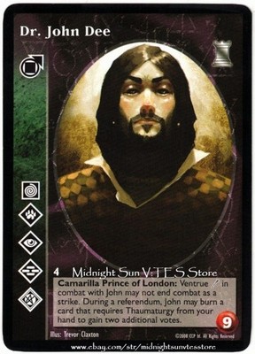 Dr. John Dee Tremere Keepers of Tradition V:TES VTES Vampire CCG