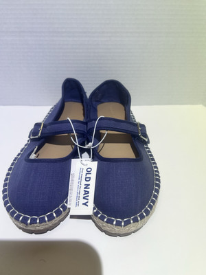 Old Navy  Espadrille Mary Jane Flats Women s Size 7 New