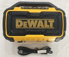 New Dewalt DCR010 12V/20V Max Bluetooth Speaker Cordless, AC Corded USB Port