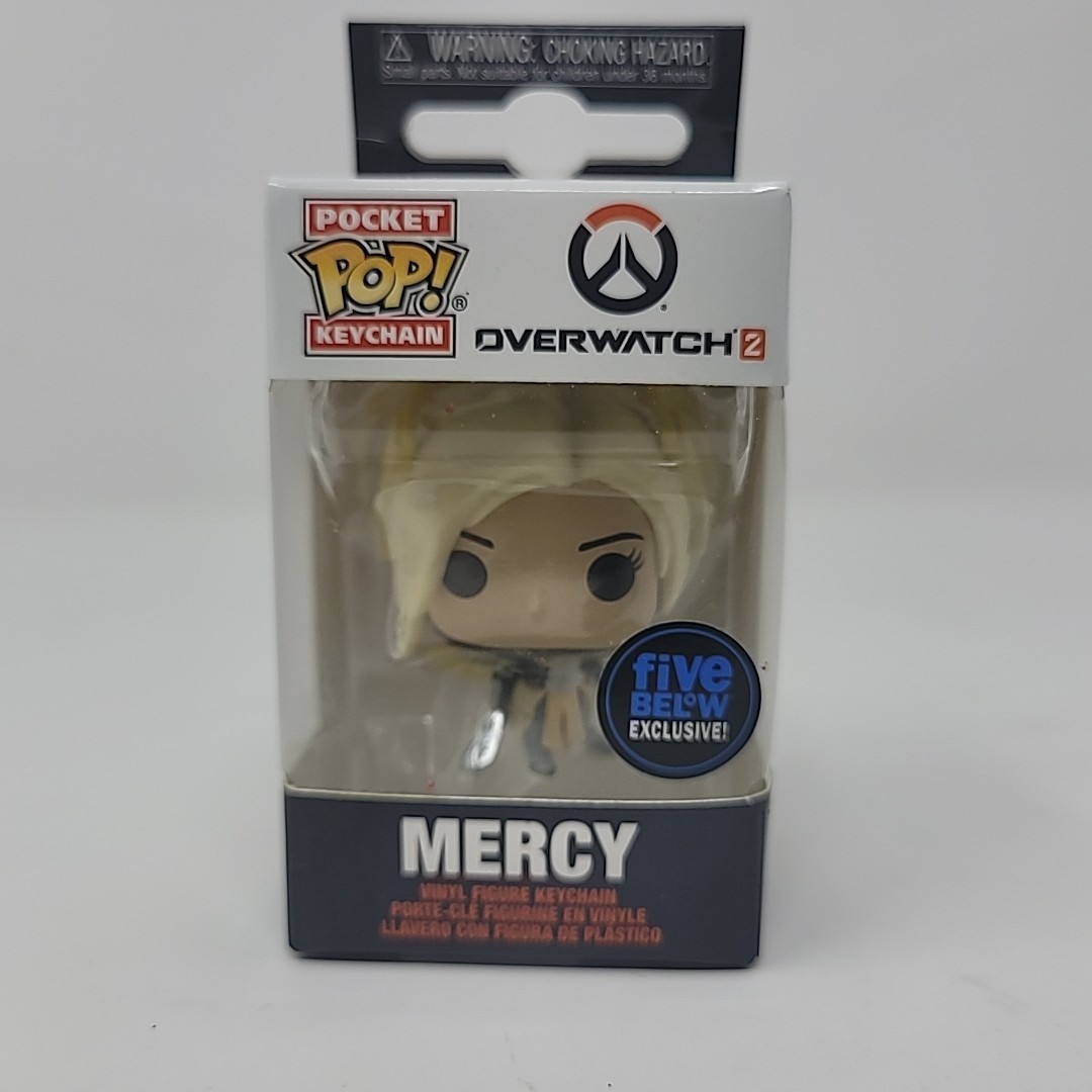 Keychain Mercy Overwatch Pop Figure Pop! Keychain Mercy